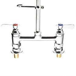 Vogue Twin Pedestal Mini Pre-Rinsers