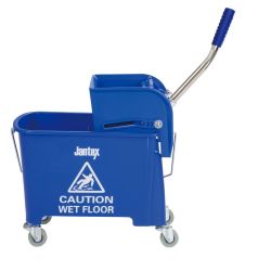 Jantex Kentucky Mop Bucket and Wringer 20Ltr Blue