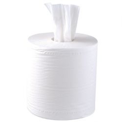 Jantex Centrefeed White Rolls 2-Ply 120m (6 pack)
