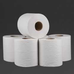 Jantex Centrefeed White Rolls 2-Ply 120m (6 pack)