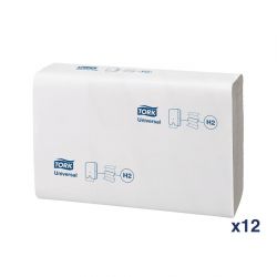 Tork Z Fold Paper Hand Towels White 1-Ply 250 Sheets (12 pack)