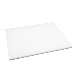 Hygiplas Extra Thick Low Density White Chopping Board