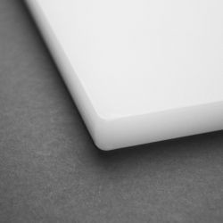 Hygiplas Extra Thick Low Density White Chopping Board