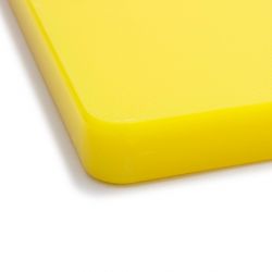 Hygiplas Extra Thick Low Density Yellow Chopping Board