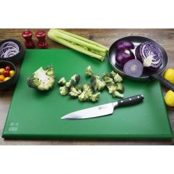 Hygiplas Extra Thick Low Density Green Chopping Board