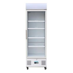 Polar G-Series Upright Display Fridge 368Ltr White
