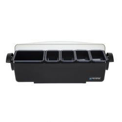 San Jamar Dome Condiment Dispenser 5 Tray