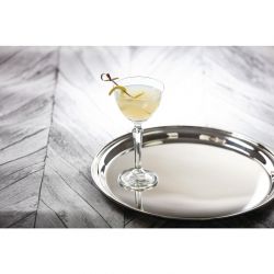 Olympia Stainless Steel Round Service Tray