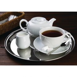 Olympia Stainless Steel Round Service Tray