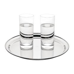 Olympia Stainless Steel Round Service Tray