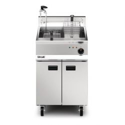 Lincat Opus 800 Single Tank Twin Basket Free Standing Electric Filtration Fryer OE8108/OP