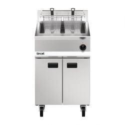 Lincat Opus 800 Single Tank Twin Basket Free Standing Gas Fryer 600mm OG8107