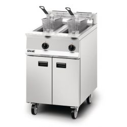 Lincat Opus 800 Twin Tank Twin Basket Free Standing Gas Fryer OG8111