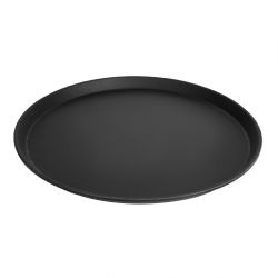 Cambro Camtread Fibreglass Round Non-Slip Tray Black