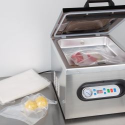Vogue Embossed Vacuum Sealer Bags 200mm Width Various Sizes