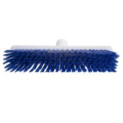 Jantex Hygiene Broom Soft Bristle Blue 12