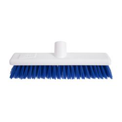 Jantex Hygiene Broom Soft Bristle Blue 12
