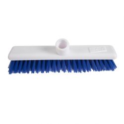 Jantex Hygiene Broom Soft Bristle Blue 12