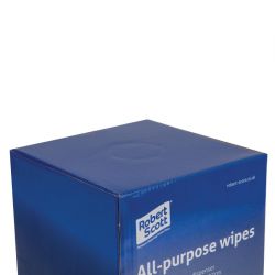 Robert Scott All-Purpose Antibacterial Cleaning Cloths Blue (200 pack)