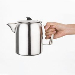 Olympia Airline Teapot Stainless Steel 1.6Ltr