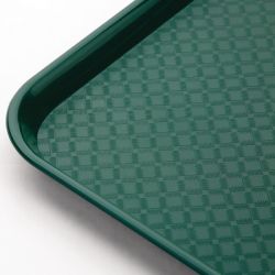 Olympia Kristallon Polypropylene Fast Food Tray Green