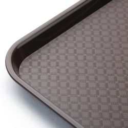 Olympia Kristallon Polypropylene Fast Food Tray Brown