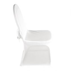 Bolero Banquet Chair Cover White