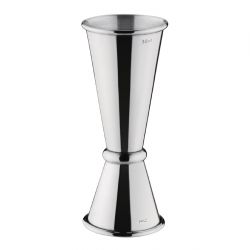 Olympia Banded Jigger Chrome 25ml/50ml