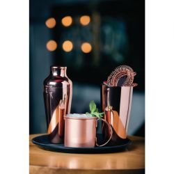 Olympia Hawthorne Strainer 4 Prong Copper