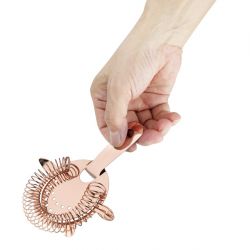Olympia Hawthorne Strainer 4 Prong Copper