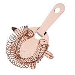 Olympia Hawthorne Strainer 4 Prong Copper