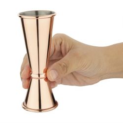Olympia Banded Jigger Copper 25ml/50ml