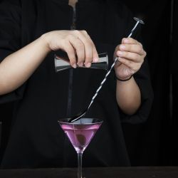 Olympia Cocktail Mixing Spoon Gunmetal