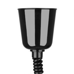 Buffalo Retractable Heat Lamp Matte Black Finish