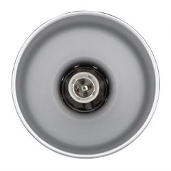 Buffalo Retractable Heat Shade Silver Finish