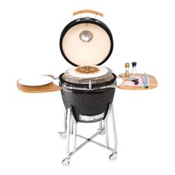 Buffalo XL Ceramic Kamado BBQ Grill 22