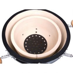 Buffalo XL Ceramic Kamado BBQ Grill 22