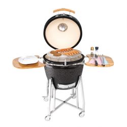 Buffalo XL Ceramic Kamado BBQ Grill 22