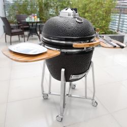Buffalo XL Ceramic Kamado BBQ Grill 22