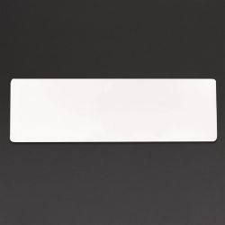 Churchill Alchemy Buffet Melamine Trays White GN 2/4 (4 Pack)