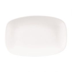 Churchill X Squared Oblong Plates White 157 x 237mm (12 Pack)