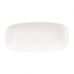 Churchill X Squared Oblong Plates White 127 x 269mm (12 Pack)
