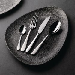 Churchill Studio Prints Raku Triangular Plates Quartz Black 300mm (Pack of 6)
