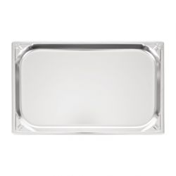 Vogue Heavy Duty Stainless Steel 1/1 Gastronorm Tray 20mm