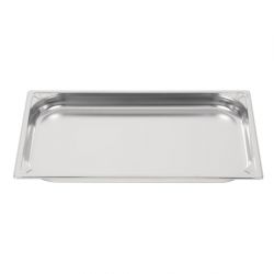 Vogue Heavy Duty Stainless Steel 1/1 Gastronorm Tray 40mm