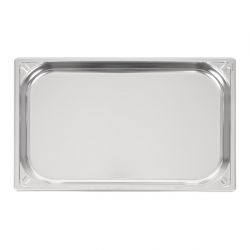 Vogue Heavy Duty Stainless Steel 1/1 Gastronorm Tray 40mm