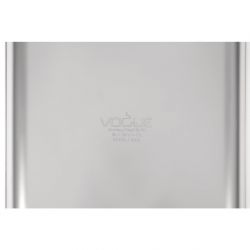 Vogue Heavy Duty Stainless Steel 1/1 Gastronorm Tray 150mm