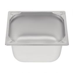 Vogue Heavy Duty Stainless Steel 1/2 Gastronorm Tray