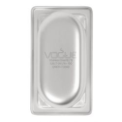 Vogue Heavy Duty Stainless Steel 1/9 Gastronorm Tray