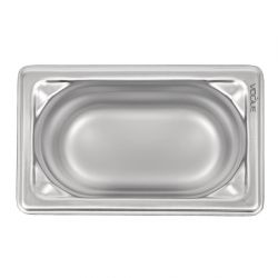 Vogue Heavy Duty Stainless Steel 1/9 Gastronorm Tray